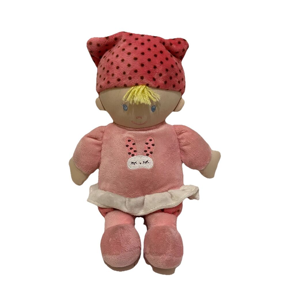 Kids Preferred Blonde Soft Doll Bunny Shirt Polka Dots 2019 Stuffed Toy Plush 13